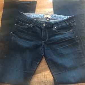 Paige Canyon Boot Jeans Size 30 dark wash